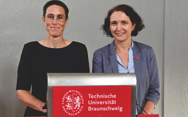 Antrittsvorlesung von Prof. Dr. Mast und Prof. Dr. Steenpaß vom Leibniz-Institut DSMZ an der TU Braunschweig.