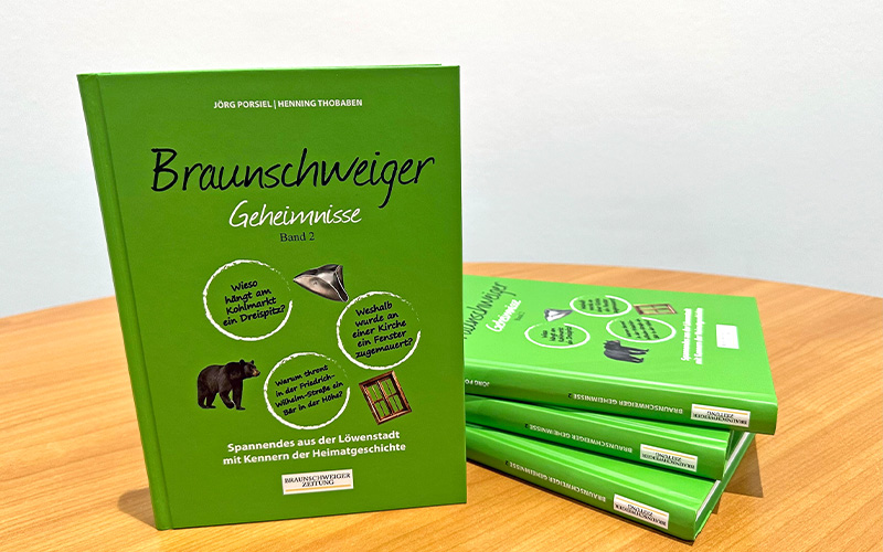 Geschichten und Fakten aus der Löwenstadt in einem Buch vereint – „Braunschweiger Geheimnisse“ bekommt einen zweiten Band.  