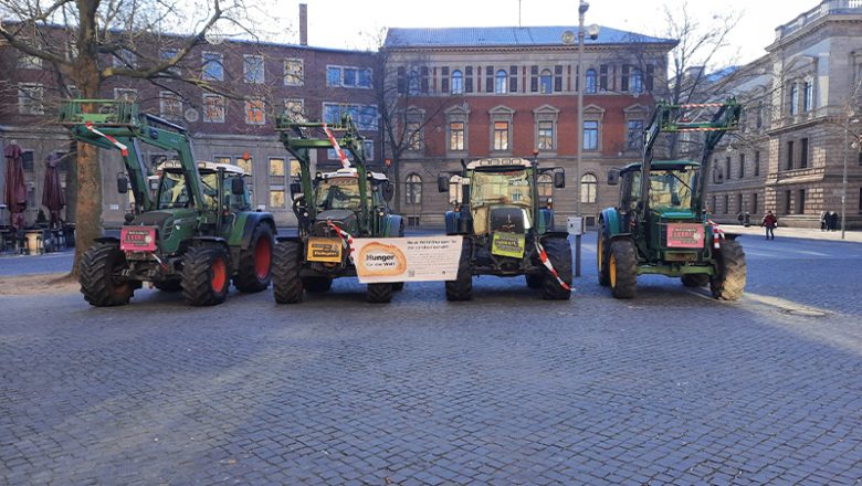 Protestaktionen von Landwirten im Bereich der Polizeidirektion Braunschweig