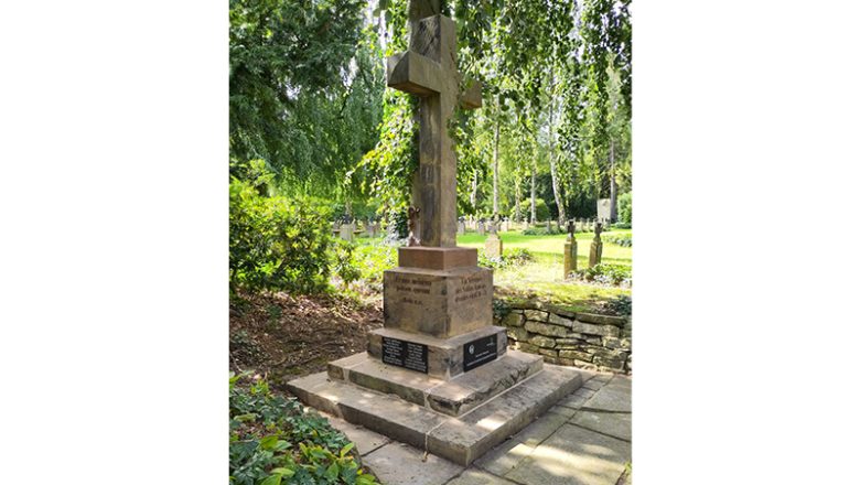Renoviertes Denkmal auf dem Hauptfriedhof wird eingeweiht