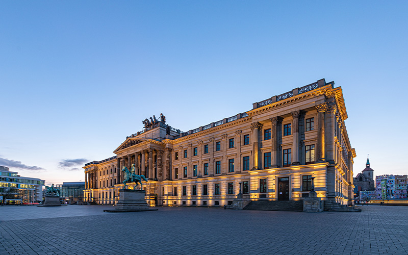 Am 1. Mai 2024 ist das Schlossmuseum Braunschweig geöffnet.