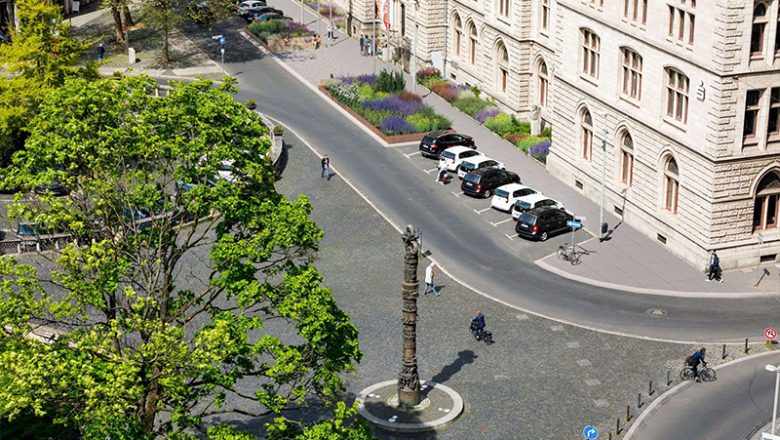 Fritz-Bauer-Platz wird ab dem 1. Juli umgestaltet