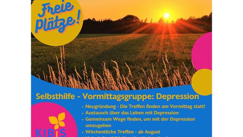 Neugründung: Selbsthilfegruppe am Vormittag zum Thema Depression