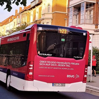 Zahlreiche Busse werden während des Nachtlaufs in der Innenstadt umgeleitet
