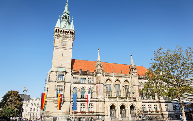 Der ehemalige Parkplatz an der Kannengießerstraße wird zu Braunschweigs erstem Pocket-Park.