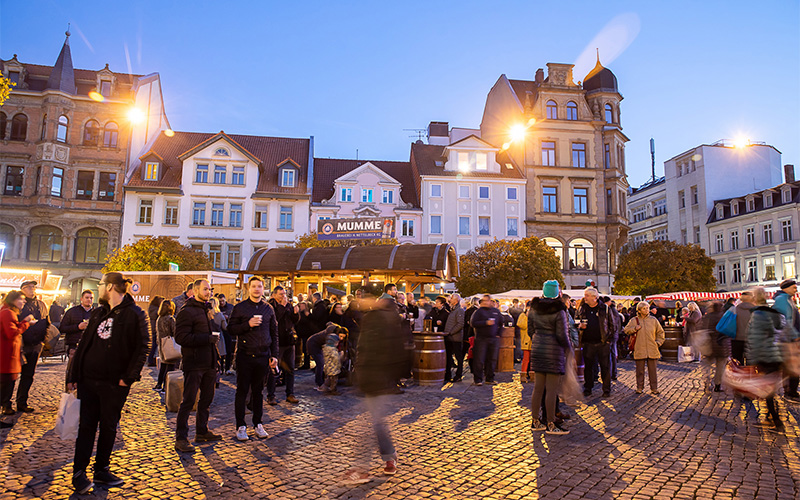 Vom 1. bis zum 3. November führen alle Wege in der Innenstadt zur Braunschweiger Mumme. 