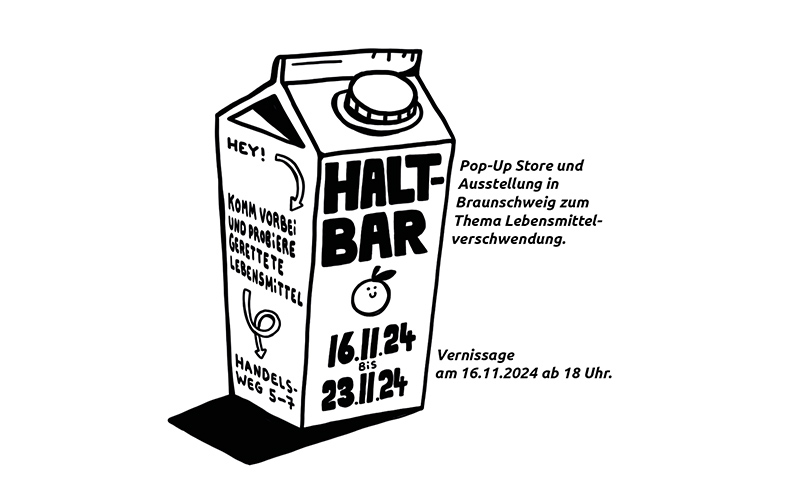 Im Rahmen der Europäischen Woche der Abfallvermeidung (EWAV) lädt das städtische Projekt „Unser sauberes Braunschweig“ vom 16. bis zum 23. November in die “Haltbar“, einen Pop-up Store mit interaktiver Ausstellung im Handelsweg 5-7, ein.