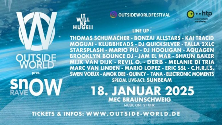 Techno-Classics „Snow Rave“ am 18. Januar im MEC Braunschweig