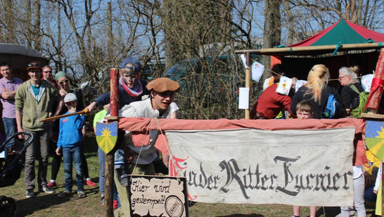 Heinrich der Löwe lädt zum 8. Mittelalterfest im Kennelbad Braunschweig ein!