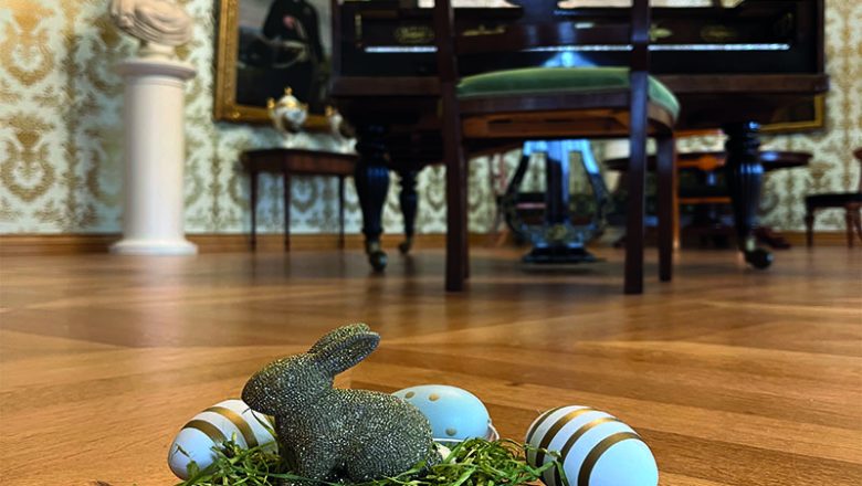 Hasensuche und kreativer Bastelworkshop in den Osterferien im Schlossmuseum