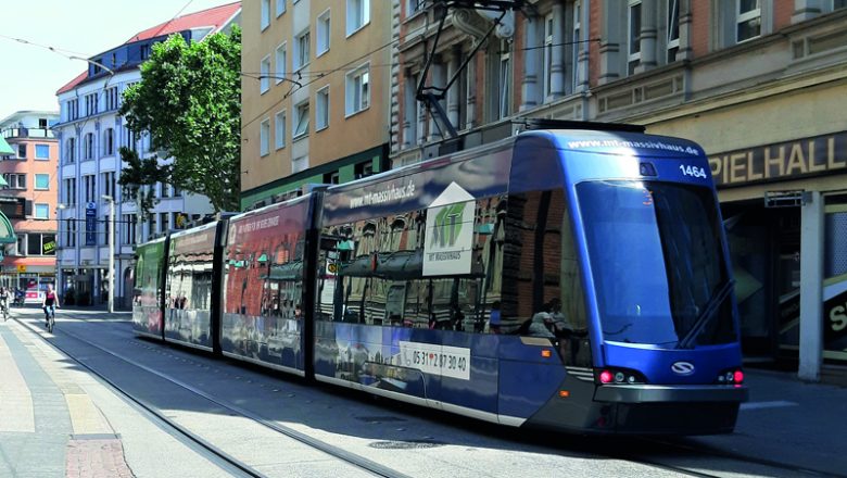 Umleitung der Stadtbahnlinien 1 und 2 wegen Bauarbeiten an der Campestraße