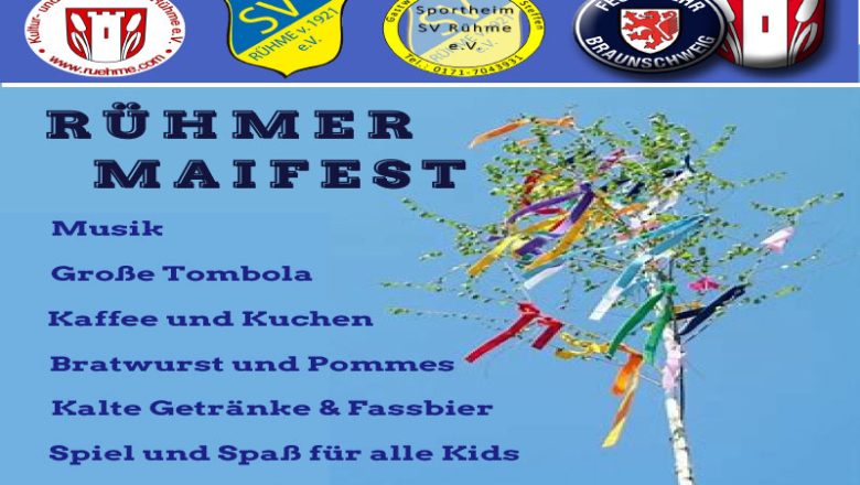 Maifest in Rühme – Feiertag auf dem Sportplatz