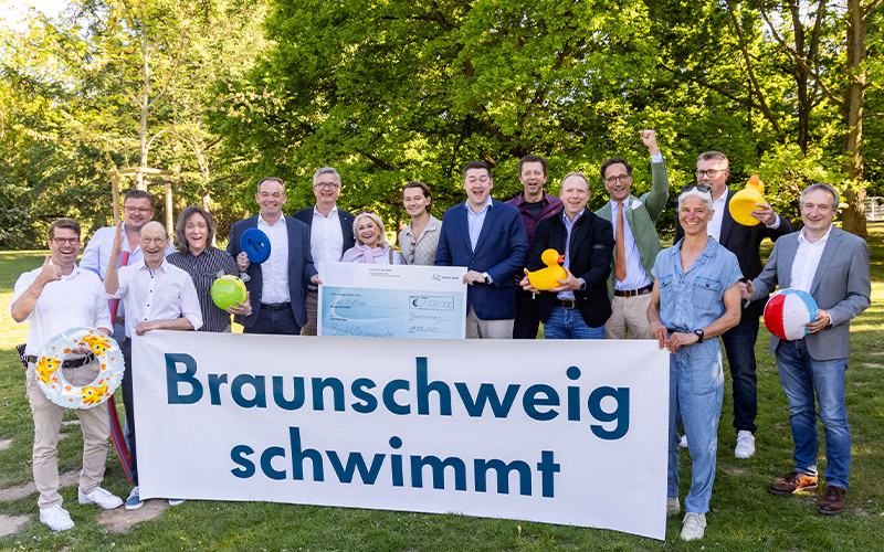 Eine Million Euro für die Sanierung des Bades Gliesmarode kommen von Unternehmen und Privatpersonen.