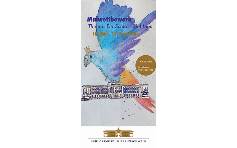 Schon zum vierten Mal veranstaltet das Schlossmuseum einen Malwettbewerb für Kinder und Jugendliche.