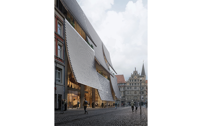 International renommiertes Architekturbüro ADEPT aus Kopenhagen und Hamburg erhält ersten Preis im Wettbewerb für das „Haus der Musik“/Einladungswettbewerb hatte Unternehmer Friedrich Knapp ausgelobt