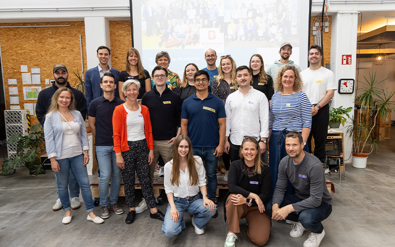Mit zehn Gründungsteams startet die Startup Akademie W.IN der Braunschweig Zukunft GmbH in ihre fünfte Runde.