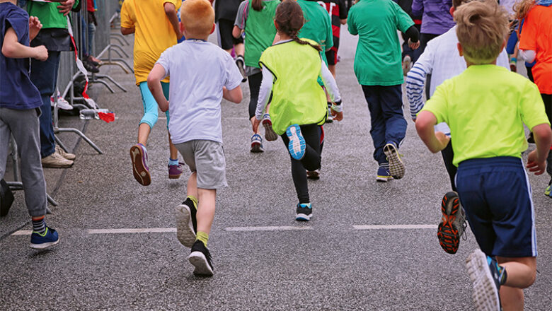 1. Kinderlauf auf dem Westbahnhof/Ringgleis in Braunschweig
