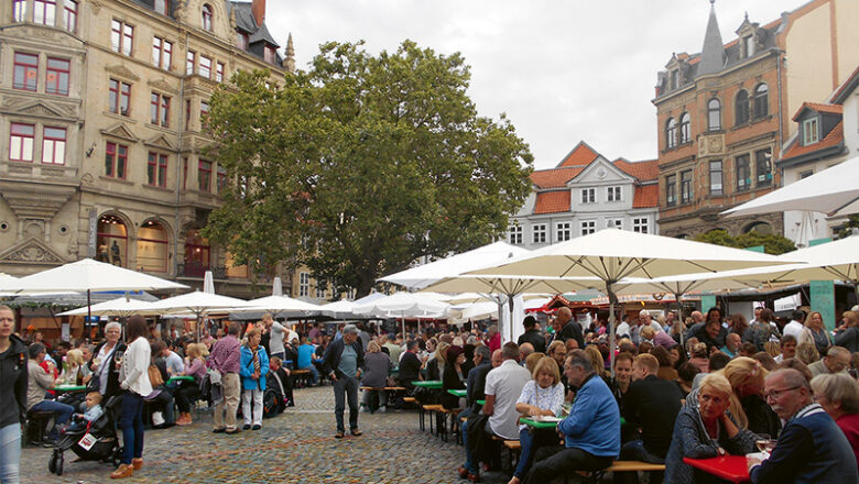 Nationale und internationale Weinsorten warten wieder auf die Besucher beim Weinmarkt