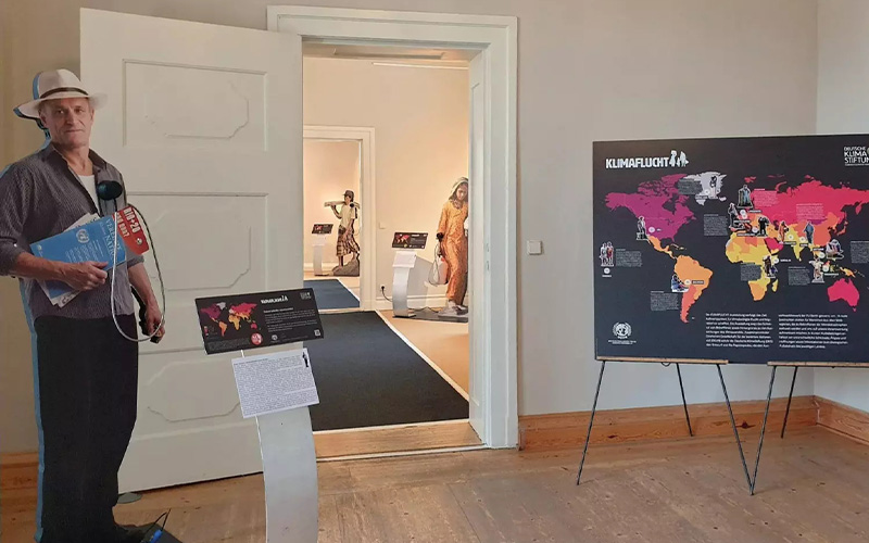 Eine Ausstellung der Deutschen Klimastiftung zum Thema Klimaflucht wird von 3. September bis zum 24. September im Nachhaltigkeitszentrum Braunschweig gezeigt.