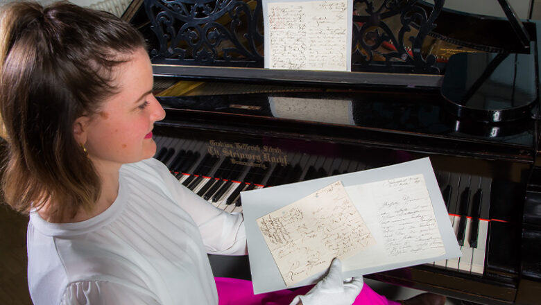 Schenkung an das Städtische Museum Braunschweig: 26 Briefe von Clara Schumann