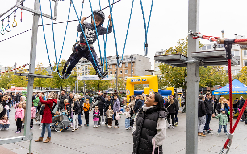 Die Braunschweig Stadtmarketing GmbH und Volkswagen Financial Services sorgten mit dem trendsporterlebnis für einen sportlichen Start in den Herbst.