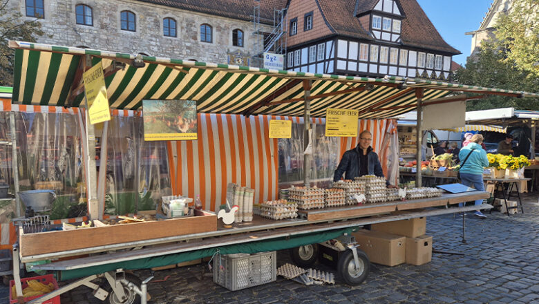 Wochenmärkte werden vorverlegt