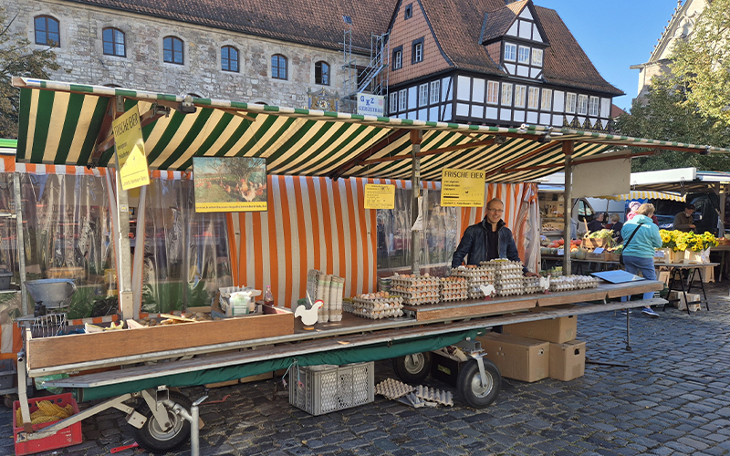 Wegen des Feiertags am Freitag, 31. Oktober (Reformationstag), finden keine Wochenmärkte statt.