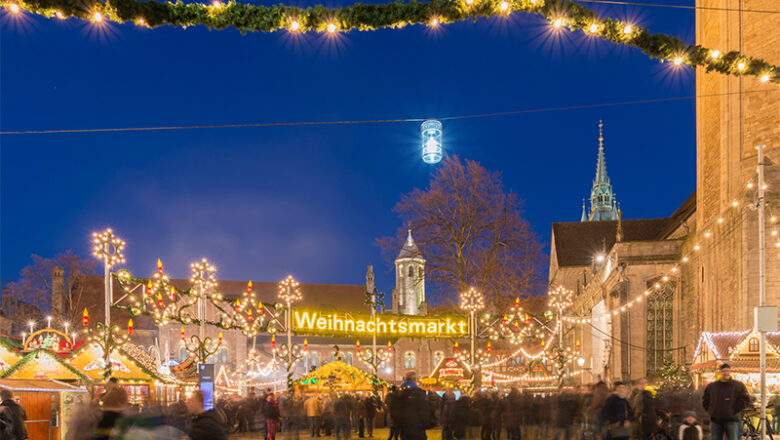 Münzstraße beim Weihnachtsmarkt gesperrt