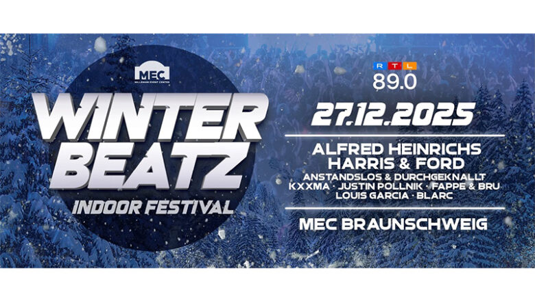 „WINTER BEATZ“ – Großes Line-Up zwischen den Feiertagen