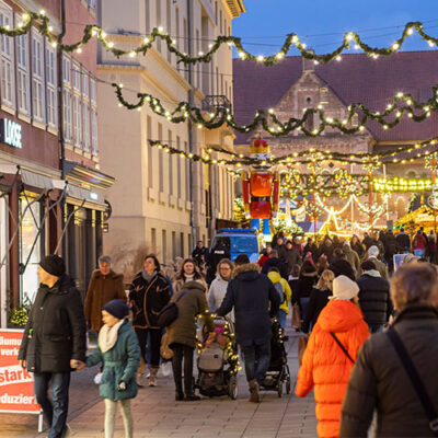 Braunschweiger Innenstadt gut besucht in der Advents- und Weihnachtszeit