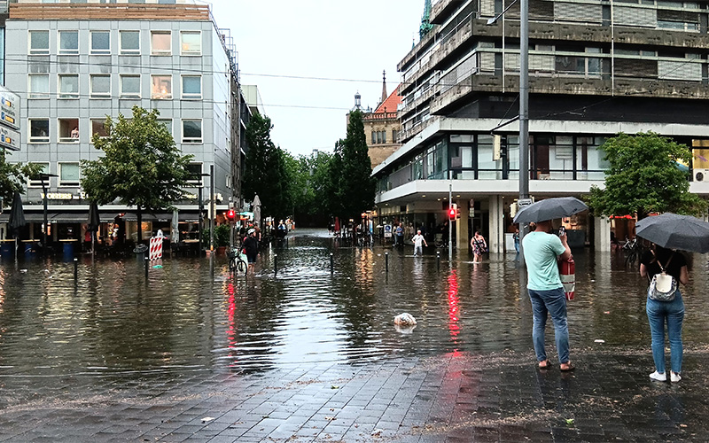 Die Stadt Braunschweig erhält Fördermittel vom Land Niedersachsen aus dem Fördertopf der „Hochwasserhilfe - öffentliche Infrastruktur“.