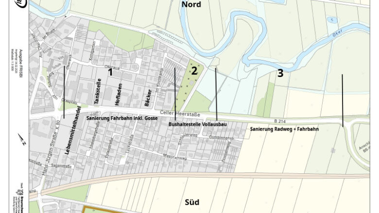 Neue Fahrbahnen, barrierefreie Bushaltestellen, klare Ortseinfahrt