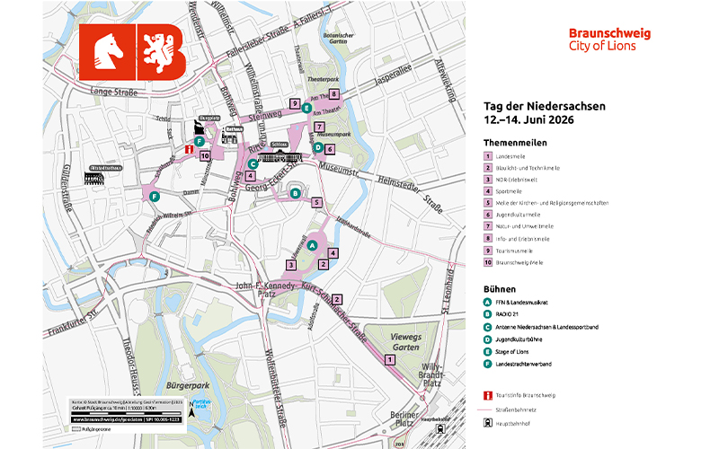 Tag der Niedersachsen: Die erste Flächenplanung steht.