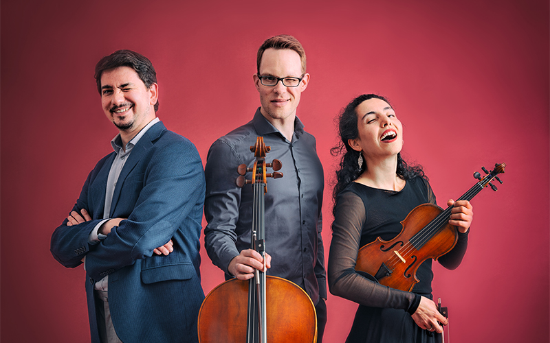 Trio Egmont spielt Werke von Felix und Fanny Mendelssohn Bartholdy.