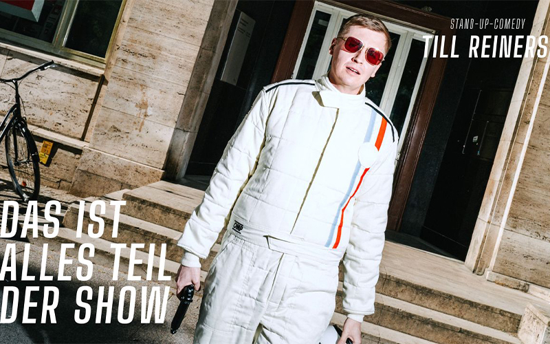 Der vielfach ausgezeichnete Stand-Up Comedian Till Reiners kommt am 12. Februar 2027 mit seinem neuen Programm „Das ist alles Teil der Show“ in die Volkswagen Halle, Braunschweig.