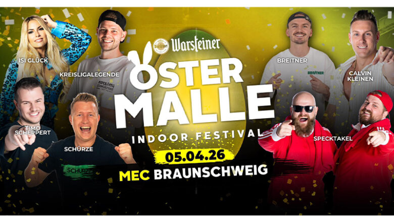 Norddeutschlands größtes Mallorca Indoor Festival im MEC