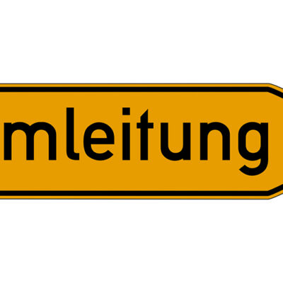 Straße „Am Denkmal“ bis Mittwoch gesperrt