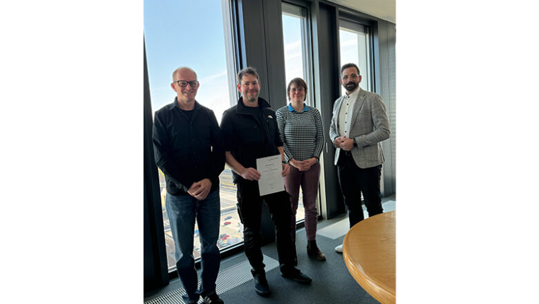 Marcel Schindler zum Bezirksschornsteinfeger bestellt