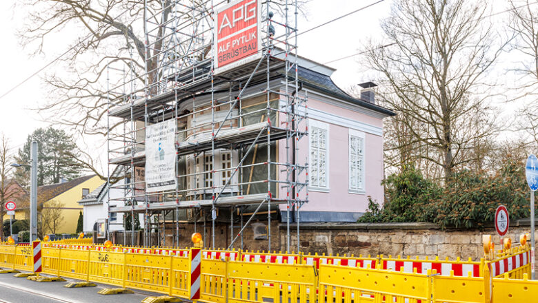 Der Rokoko-Pavillon in Stöckheim wird saniert