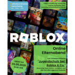Online-Familienabend am 05. Mai: „Jugendschutz bei Roblox und Co.“
