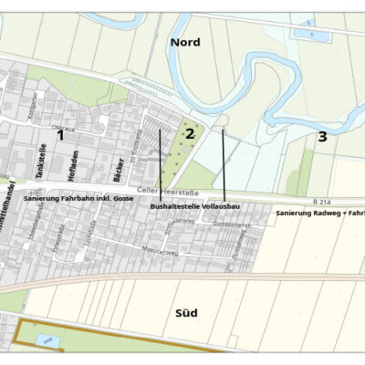 Sanierung Celler Heerstraße: Nächster Bauabschnitt beginnt