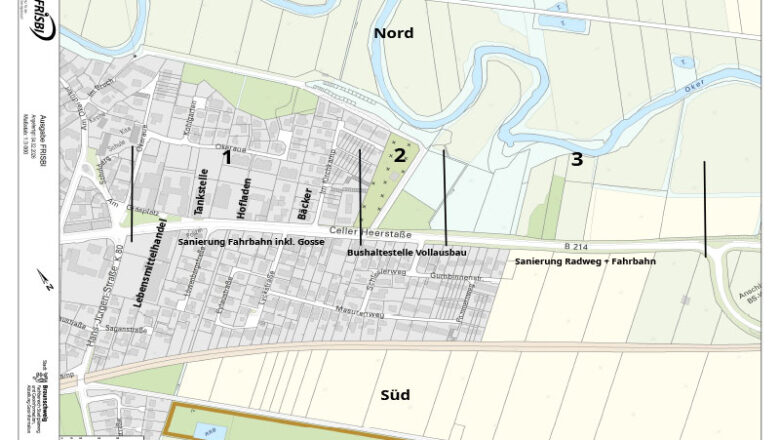 Sanierung Celler Heerstraße: Nächster Bauabschnitt beginnt