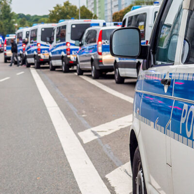 Polizeieinsatz anlässlich des Spiels zwischen Eintracht und Dynamo Dresden verläuft ohne besondere Vorkommnisse