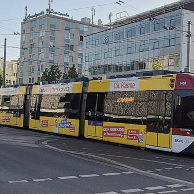 Stadtbahnlinie 1 fährt ab Samstag, 6. Juni, wieder bis nach Stöckheim