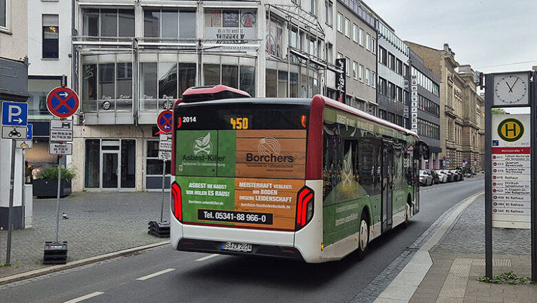Zahlreiche Busse werden während des Nachtlaufs in der Innenstadt umgeleitet