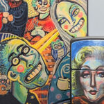 Kunst & Fanshoperöffnung in der Kunstgalerie Hugo 45 am 20. Juni