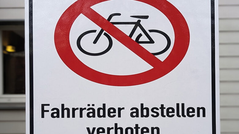 Tag der Niedersachsen: Keine Fahrräder an Sicherheitseinrichtungen abstellen