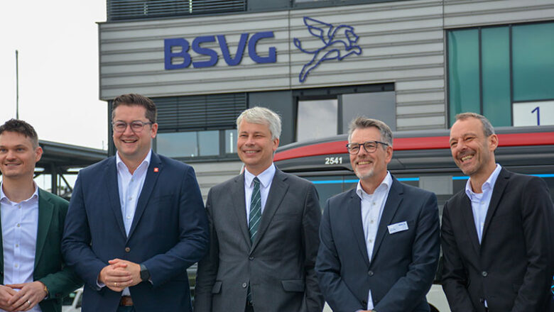 BSVG feiert Meilensteine gemeinsam mit Bundesverkehrsminister Steffen Bilger