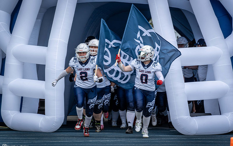 Die Lady Lions des 1. FFC Braunschweig e.V. haben in ihrer ersten Saison in der GFL-Women auf Anhieb die Playoffs erreicht.
