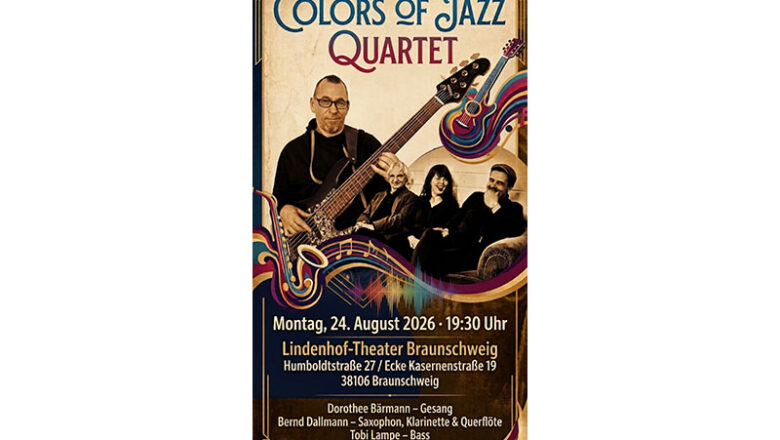 COLORS OF JAZZ QUARTET im Lindenhof-Theater Braunschweig